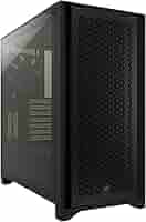 Corsair 4000D airflow黒 4000D Airflow with Power Supply, AIO Cooler, and Fans Bundle